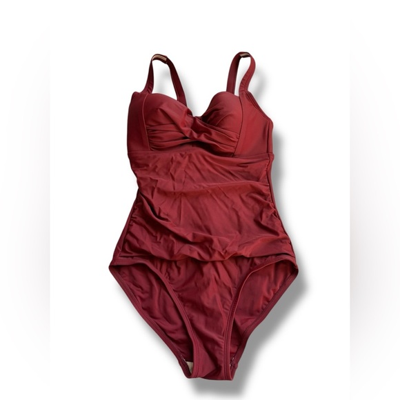 Kona Sol Full Coverage One Piece Swimsuit size Woman’s small 4-6 - Picture 2 of 7